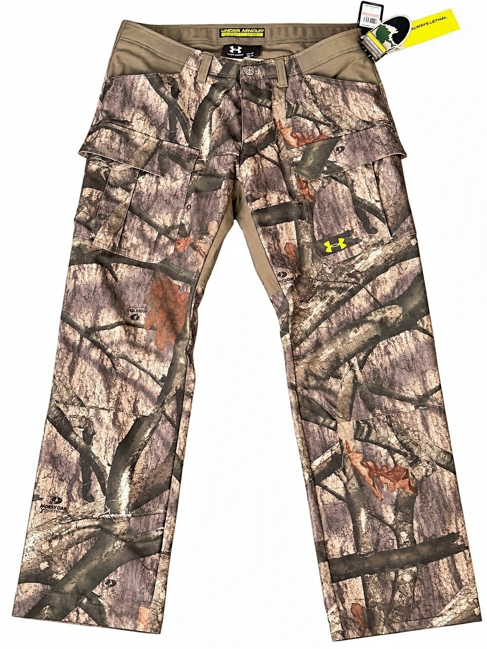 Under Armour Scent Control Field Pant Mossy Oak Field Pant Camo Brown & Green